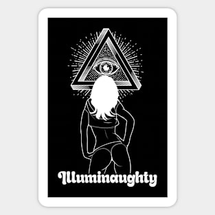 Illuminaughty Sticker